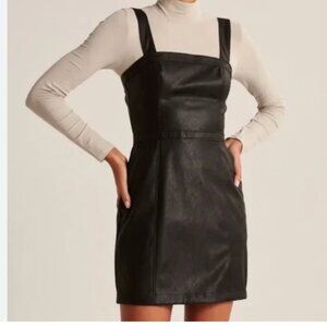 Abercrombie Faux Leather Mini Dress